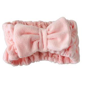 4Pks) [MISSHA] Make-up Ribbon Hair Band [Pink]